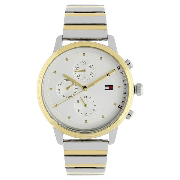 Tommy Hilfiger Quartz Multifunction White Dial Stainless Steel Strap Watch for Women - image number 0