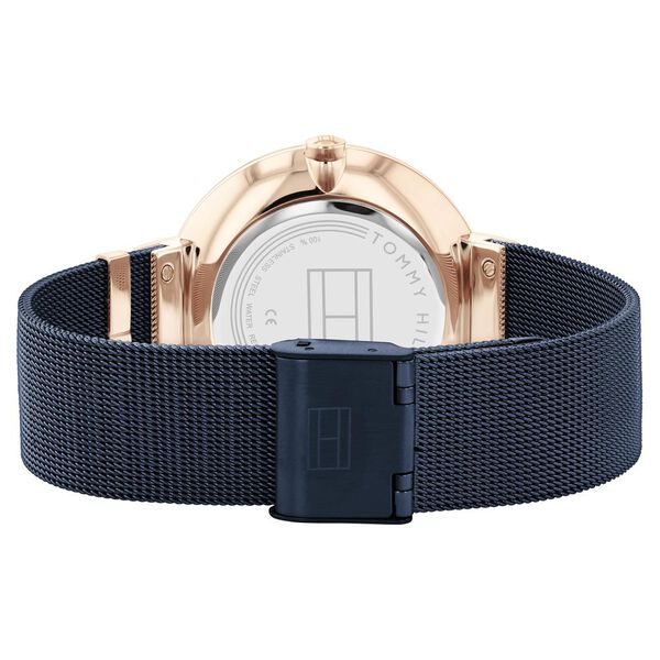 Buy Online Tommy Hilfiger Quartz Analog Blue Dial Stainless Steel Strap ...