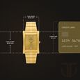 Titan Champagne Dial Analog with Date Metal Strap Watch for Men - image number 2