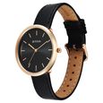 Titan Neo Quartz Analog Black Dial Black Leather Strap Watch For Women - image number 2