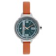 Fastrack Varsity Quartz Analog Green Dial Stainless Steel Strap Watch for Girls