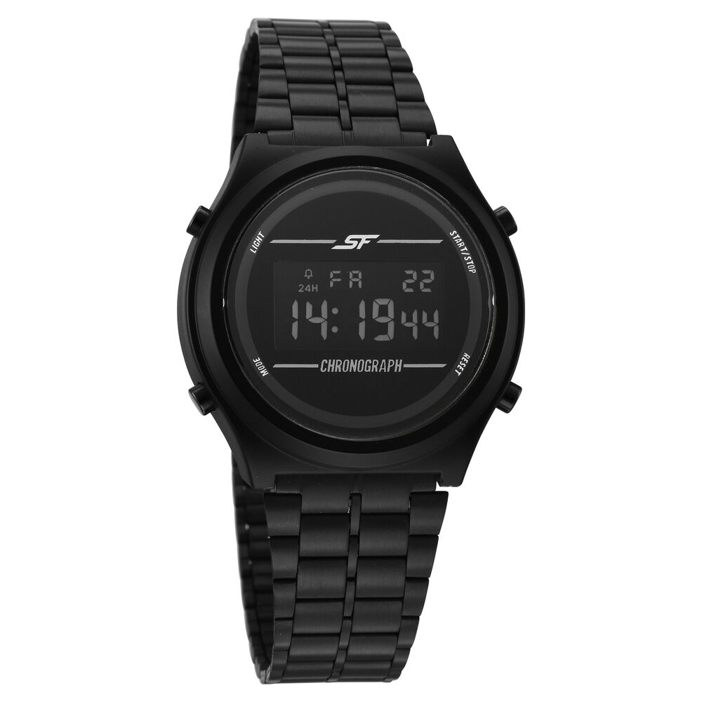 SF CirQle Digital Dial Stainless Steel Strap Watch For Men-picture-13