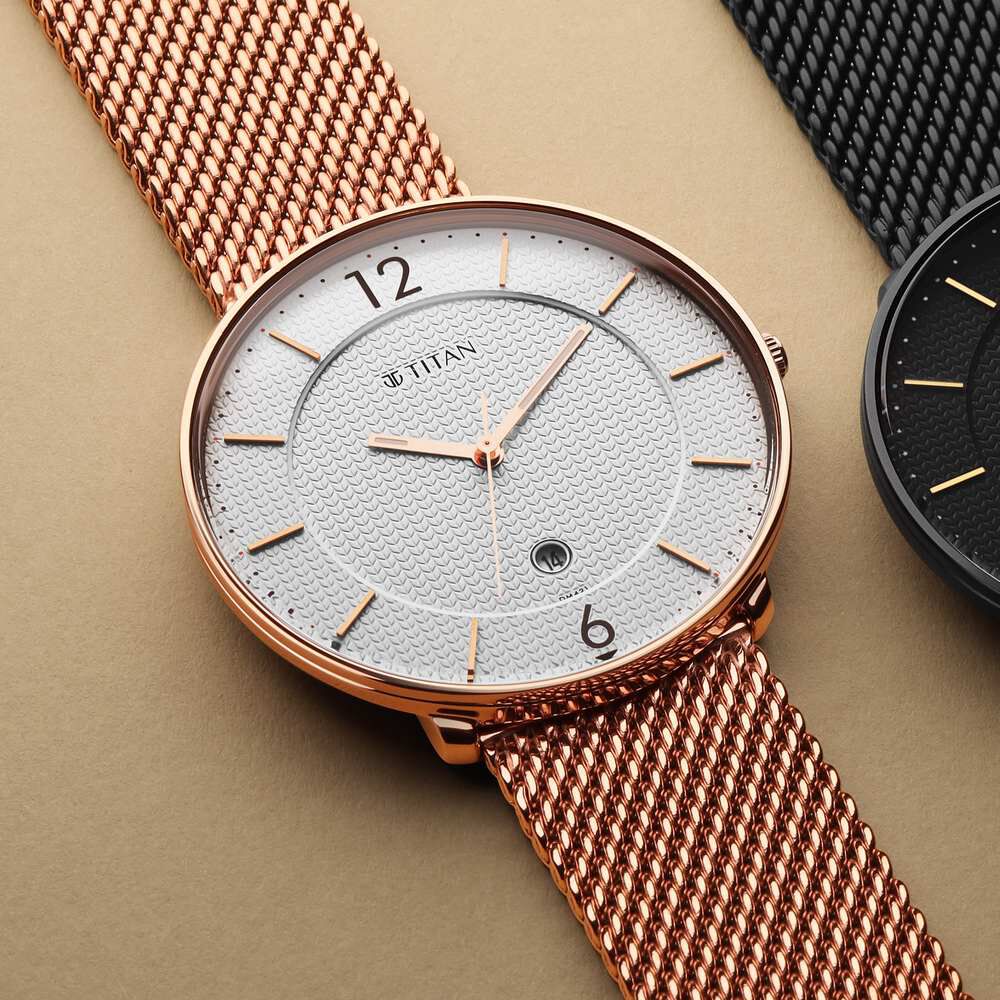 Titan watches metal strap online