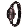 Vyb Manifester By Fastrack Quartz Analog Brown Dial Brown Metal Strap Watch For Girls - image number 2