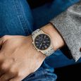 Titan Men's Metropolitan Luxe: Multifunction blue Dial with Two-Tone Stainless Steel Bracelet Watch - image number 4