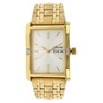 Sonata Quartz Analog with Day and Date Black Dial Stainless Steel Strap Watch for Men