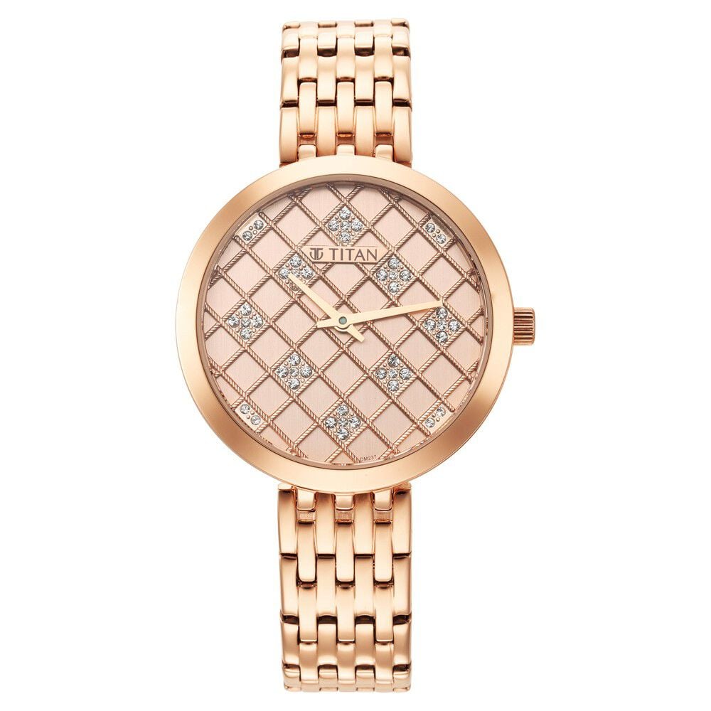 Titan purple collection rose gold top