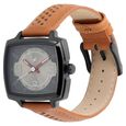 Fastrack Loopholes Quartz Analog with Date Grey Dial Leather Strap Watch for Girls - image number 1