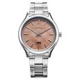 Titan Palette Of Time Quartz Analog with Date Maroon Dial Stainless Steel Strap Watch For Men