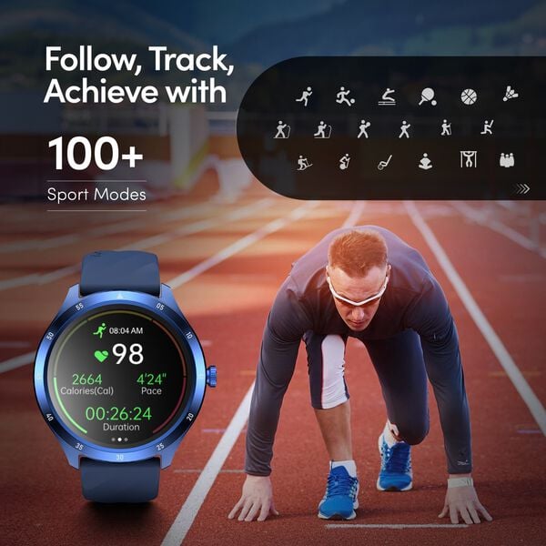 Fastrack Jupiter R2 Smartwatch comes with 3.50 cm Ultra VU TFT Display with 240*240 Pixel Resolution, AI Voice Assistant - image number 6