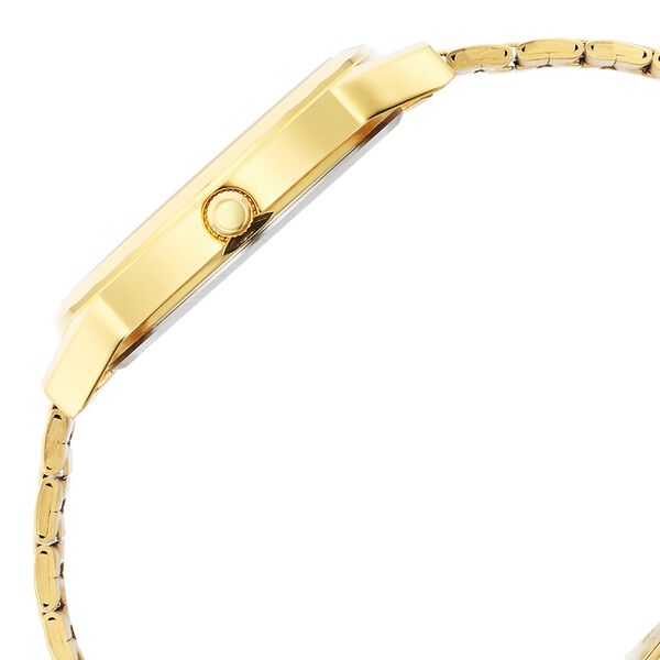 Titan Karishma Zing Quartz Analog Green Dial Golden Stainless Steel Strap Watch For Men - image number 3