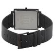 Titan Edge Quartz Analog Black Dial Black Leather Strap Watch For Men - image number 2