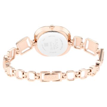 Titan Raga Love All Rose Gold Dial Women Watch With Metal Strap