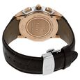 Xylys Swiss Chronograph Black Leather Strap and White Dial Watch For Men - image number 3