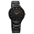 Titan Regalia Ceramics Quartz Analog Black Dial Black Color Ceramic Strap Watch For Men - image number 1