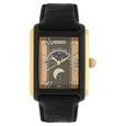 Titan Moonphase White Dial Quartz Leather Strap watch for Men