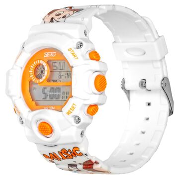 Zoop Chhota Bheem 2.0 Digital Unisex Watch For Kids With Orange Printed Strap From House Of Titan