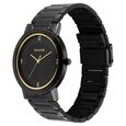 Sonata Utsav Quartz Analog Black Dial Stainless Steel Strap Watch for Men - image number 1
