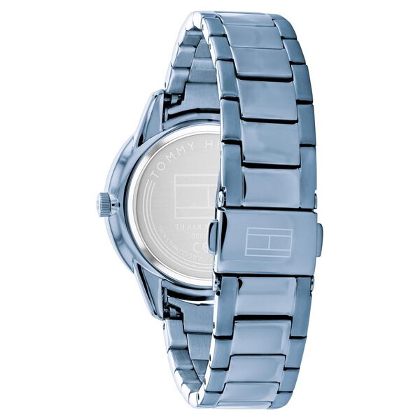 Tommy Hilfiger Quartz Analog Blue Dial Stainless Steel Strap Watch for Women - image number 2