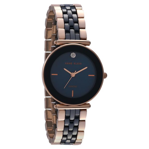 Anne Klein Quartz Analog Mother of Pearl Dial Ceramic Strap Watch for Women - image number 1