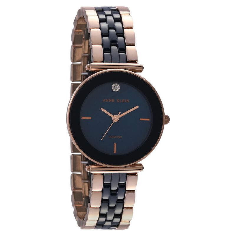 Anne Klein Quartz Analog Mother of Pearl Dial Ceramic Strap Watch for Women - image number 1