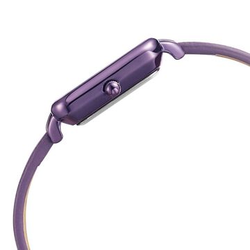 Poze by Sonata Quartz Analog Purple Dial PU Leather Strap Watch for Women