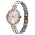 Titan Raga Spotlight Quartz Analog Pink Dial Two Toned Metal Strap Watch For Women - image number 4