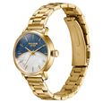 Sonata Poze Quartz Analog Mother of Pearl Dial Golden Metal Strap Watch For Women - image number 4