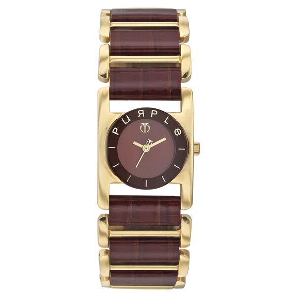 Titan Analog Brown Dial Quartz Stainless Steel Strap watch for Women - image number 0