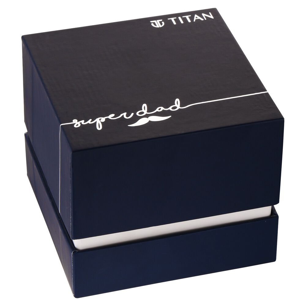 Buy Online Titan Memento Black Dial Analog Leather Strap watch for Men nr90130nl01 Titan