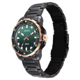 Titan Zero Hour Diver's 100m Analog with Blue Dial Black Stainless Steel Strap Watch for Men - image number 2