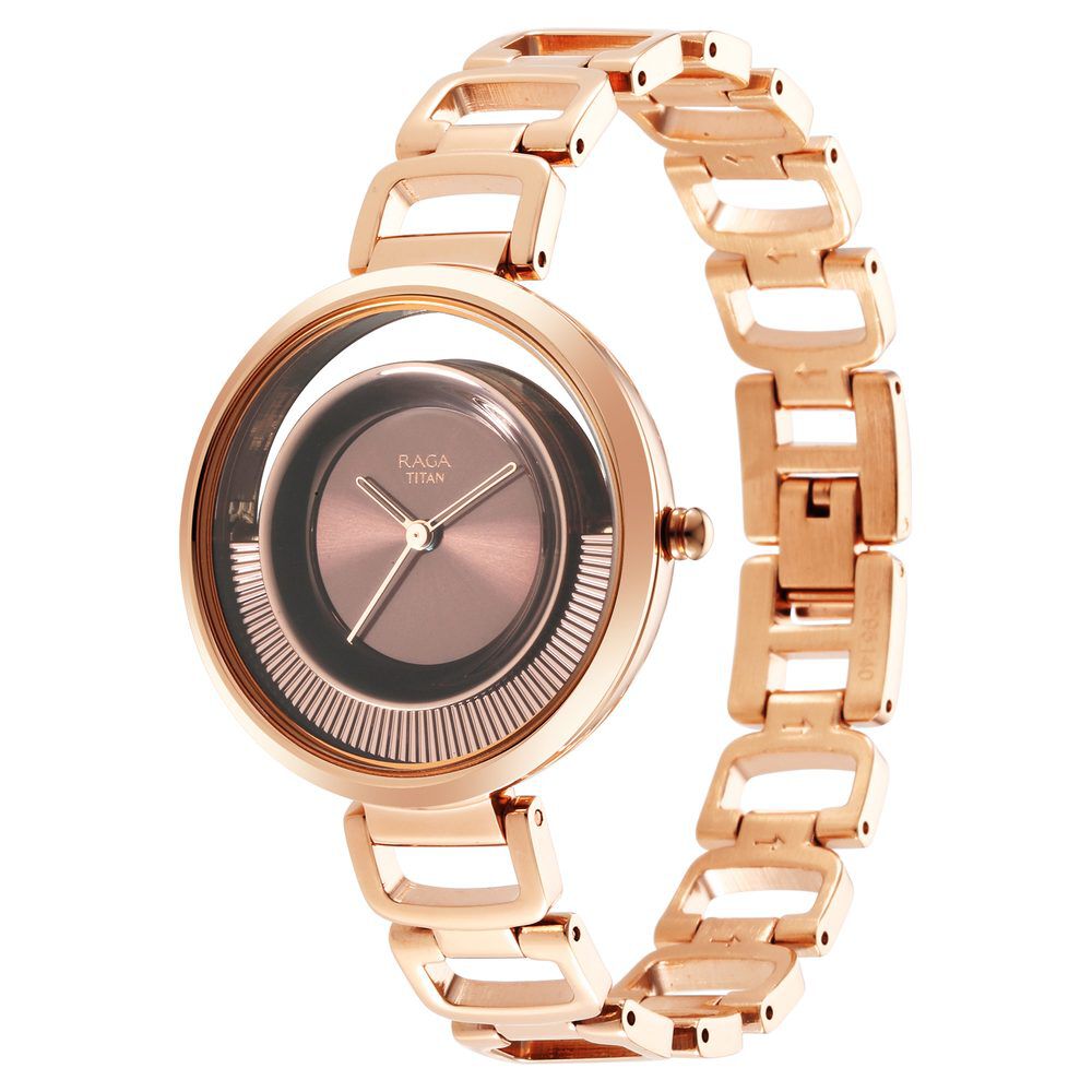 Titan raga 9901km01 women's watch cheap