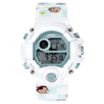 Zoop Chhota Bheem 2.0 Digital Unisex Watch For Kids With Blue Printed Strap From House Of Titan