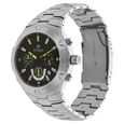 Titan Quartz Chronograph Black Dial Stainless Steel Strap Watch for Men - image number 1