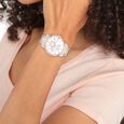 Tommy Hilfiger Quartz Multifunction Silver Dial Two Toned Stainless Steel Strap Watch For Women - image number 3