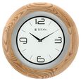 Titan Wooden Brown Wall Clock with Glass Dial - 31.8 cm x 31.8 cm (Medium) - image number 1