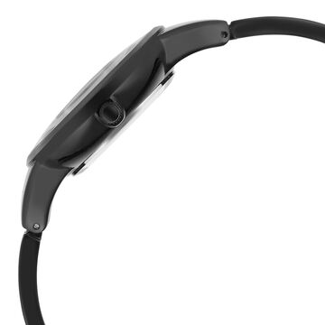 Fastrack Vyb Halo Quartz Analog Black Dial Metal Strap Watch for Girls