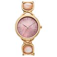 Titan Raga Power Pearls Quartz Analog Mother of Pearl Dial Rose Gold Metal Strap Watch For Women - image number 1