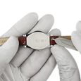 10 mm Tan Genuine Leather Strap for Women - image number 6