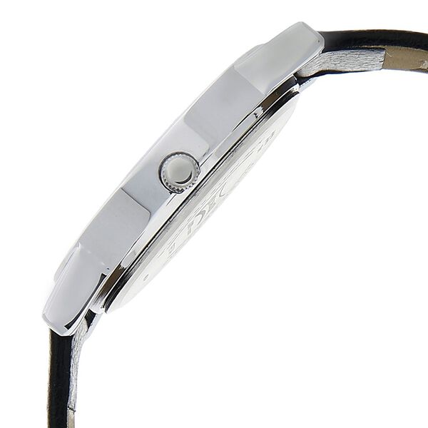 Sonata Quartz Analog White Dial Leather Strap Watch for Men - image number 2