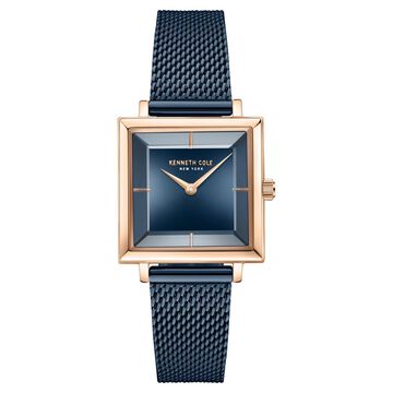 Kenneth Cole Quartz Analog Blue dial Metal Strap Watch for Women