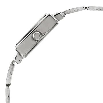 Sonata Quartz Analog Silver Dial Stainless Steel Strap Watch for Women