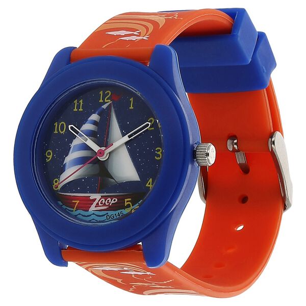 Zoop By Titan Quartz Analog Blue Dial PU Strap Watch for Kids - image number 1