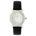 Xylys Swiss Analog Black Leather Strap and Mother of Pearl Dial Watch For Women - image number 0
