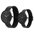 Titan Bandhan Black Dial Analog with Date Stainless Steel Strap watch for Couple - image number 2