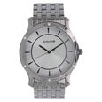 Sonata Quartz Analog Champagne Dial Stainless Steel Strap Watch for Men