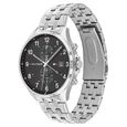 Tommy Hilfiger Quartz Multifunction Grey Dial Stainless Steel Strap Watch for Men - image number 1