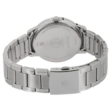 Titan Workwear Blue Dial Quartz Multifunction Stainless Steel Strap watch for Men