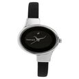 Fastrack Economy Quartz Analog White Dial Leather Strap Watch for Girls