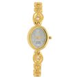 Titan Quartz Analog Silver Dial Metal Strap Watch for Women
